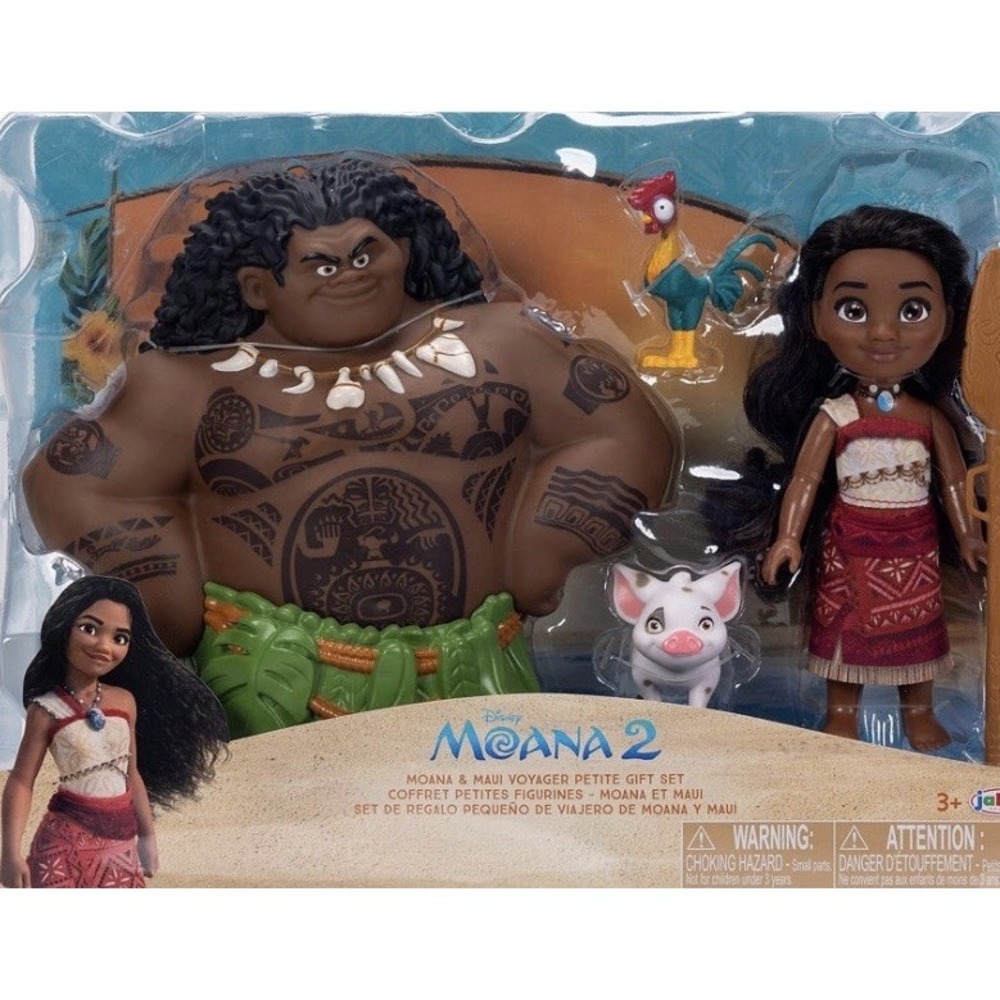 Disney Moana 2 Moana & Maui Voyager Petite Gift Set Toy New With Box